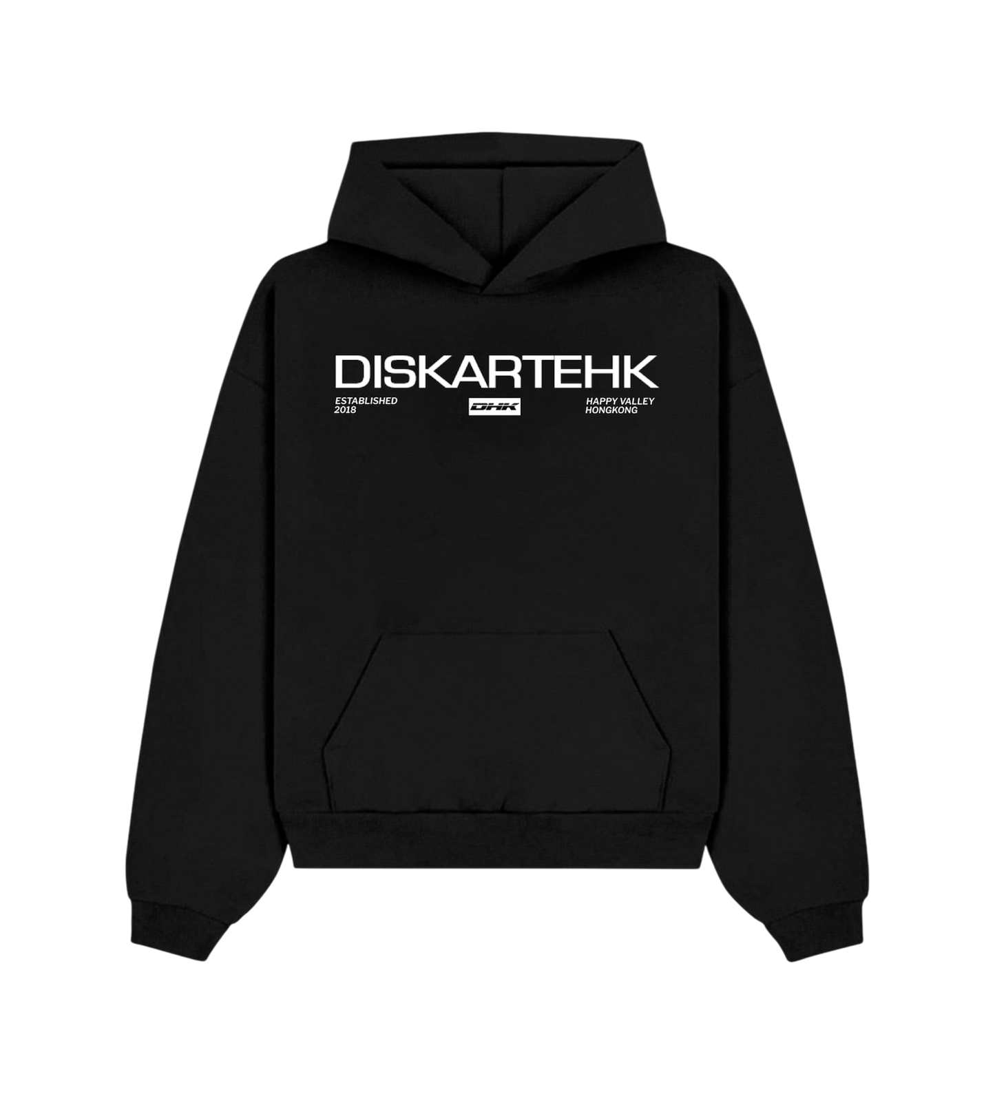 Diskartehk Spell Out Hoodie